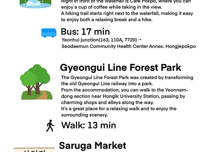 연희동 Yeonhui, Hongdae, Sinchon, Yeonnam, Yonsei Univ, Severance, Seodaemun, 首爾